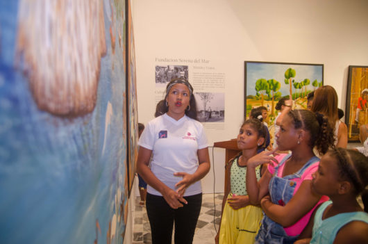 Exposición Pescando Sueños del artista de Tierra Baja, Moisés Zabaleta