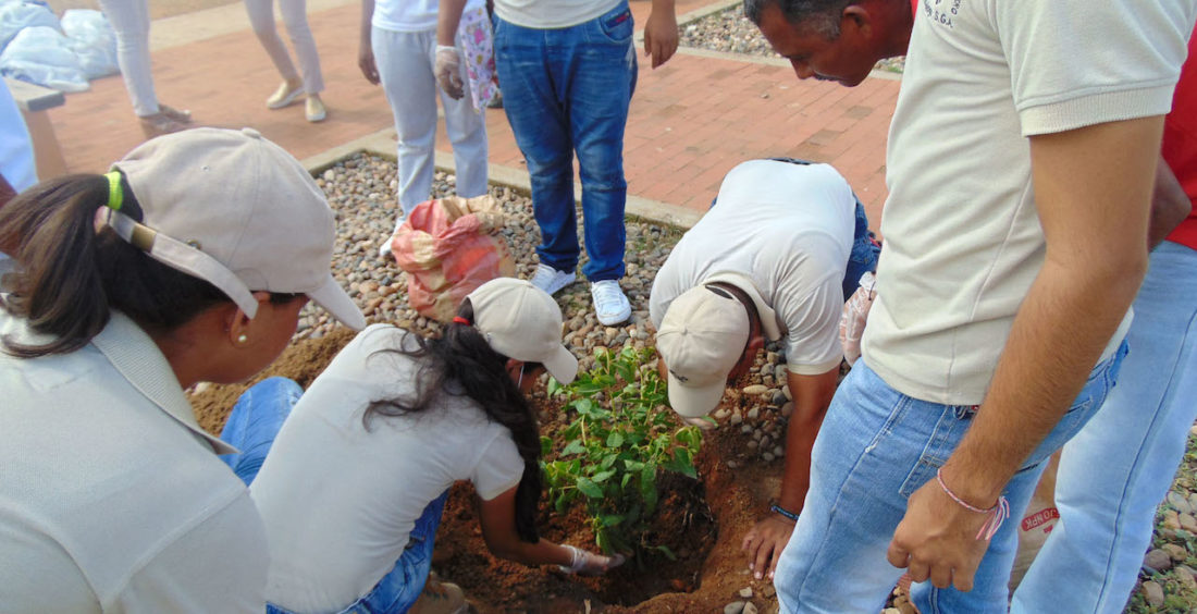 2da jornada de limpieza LimpiArte en Tierra Baja